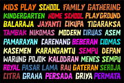 Cikandei - Display Font, a Font by Mabhal Studio (Thumbnail 3 of 6)