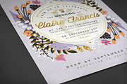 -50%* Foil&Crayon Wedding Invite III, an Invitation Template by The Wedding Shop (Thumbnail 4 of 5)