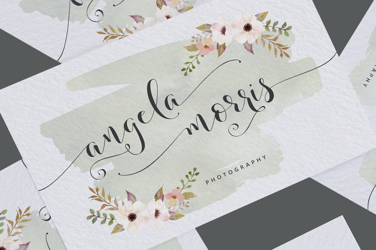 Storybook Calligraphy Script, a Script Font by Emily Spadoni (Photo 6 of 10)