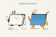 Procreate Pencil Case, a Brush Add-On by Idle Letters (Thumbnail 3 of 10)