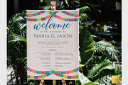 Mexican Wedding Program | CANVA, a Stationery Template by Creative Market (Thumbnail 2 of 6)