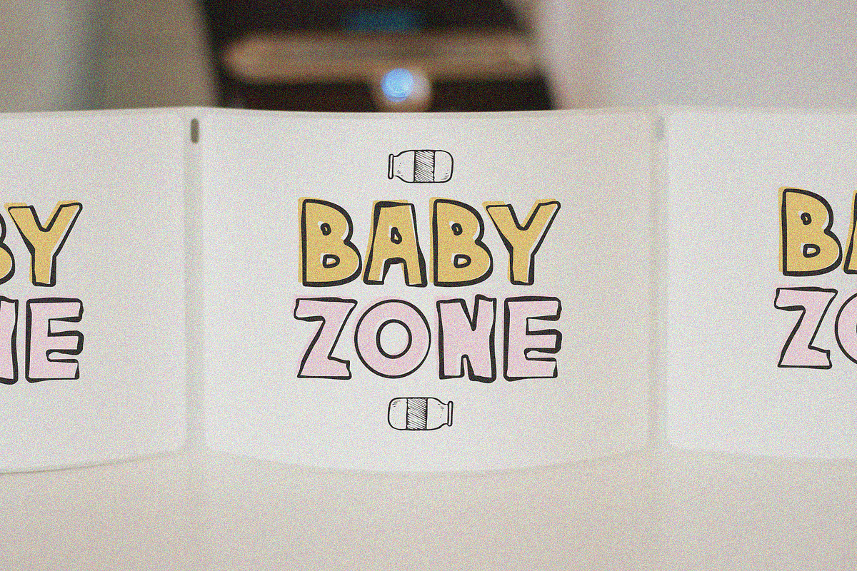Big Kids | AllCaps Outline Ugly Font, a Sans Serif Font by Airotype (Photo 2 of 12)