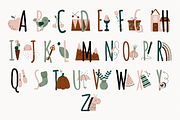 Kids Alphabet Illustrations, an Education Illustration by Anna Studio (Thumbnail 6 of 10)