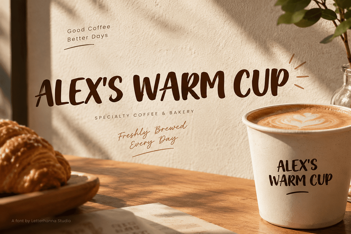 Bravyka Bold Script Hand Lettering, a Handwritten Font by Letterhanna Studio (Photo 6 of 9)