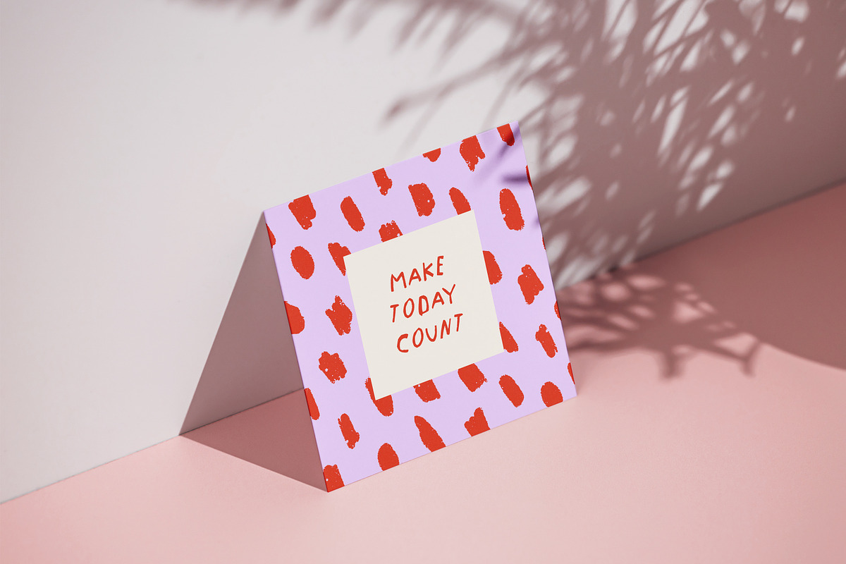 Abstract, doodle card designs set, a Decorative Illustration by Good Studio (Photo 10 of 10)