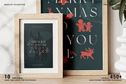 Christmas Card Templates & Extras, a Card Template by SilverStag Type Foundry (Thumbnail 13 of 20)
