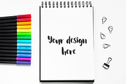 Sketchbook Mockups, a Print Template by Ale Estrada (Thumbnail 3 of 6)