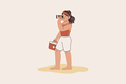 Lifeguard Beach Illustration, an Object Graphic by Jump Studio (Thumbnail 11 of 16)