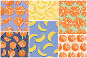 55 Tropical Fruit Seamless Patterns, a Pattern Graphic by Blue Lela Design (Thumbnail 10 of 15)