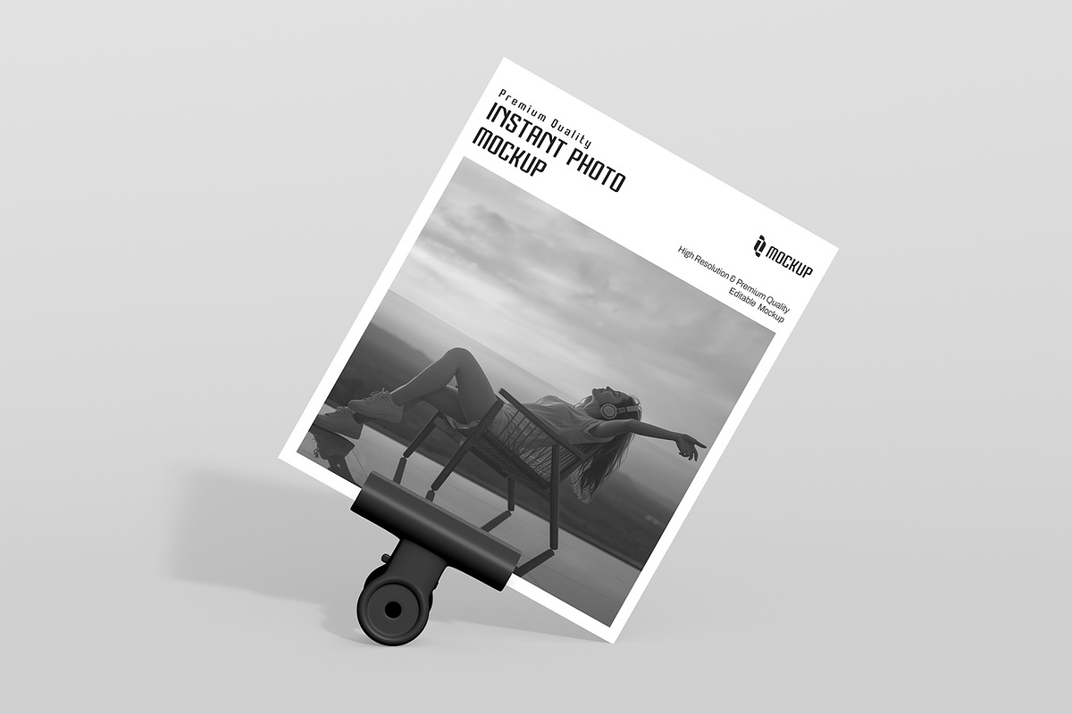Instant Polaroid Photo Mockup, a Product Mockup by graphypix (Photo 3 of 4)