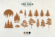 Hiking & Camping Vector Clipart Set, an Object Illustration by VerAna (Thumbnail 4 of 13)