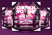 Church Flyer Template, a Flyer Template by RTXdesinger99 (Thumbnail 1 of 3)