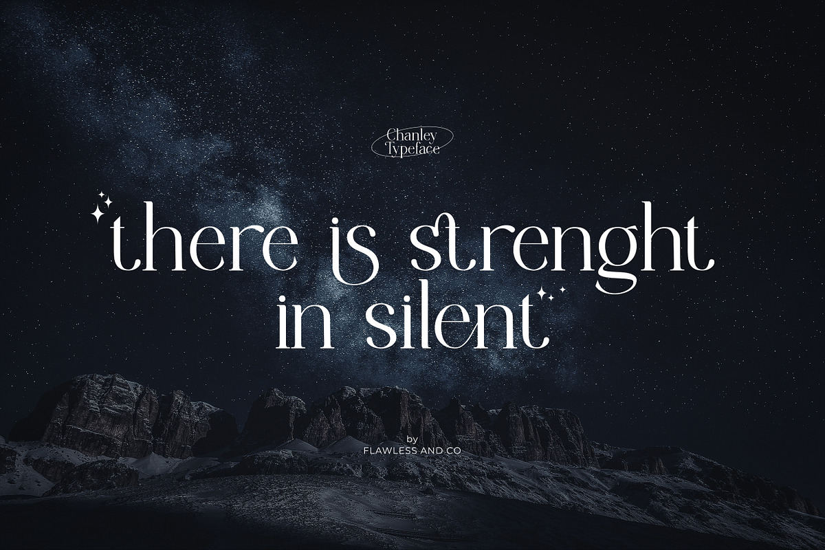 Chanley - Modern Font Serif, a Serif Font by Flawless And Co (Photo 5 of 10)