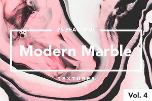 Modern Marble Ink Textures Vol. 4