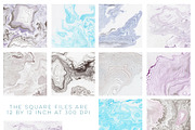 Marbled Paper Textures Digital, a Texture Graphic by By Lef (Thumbnail 4 of 4)