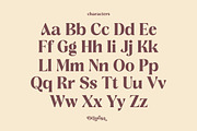 Delarosa - A Decorative Serif, a Serif Font by agnyhasyastudio (Thumbnail 12 of 17)