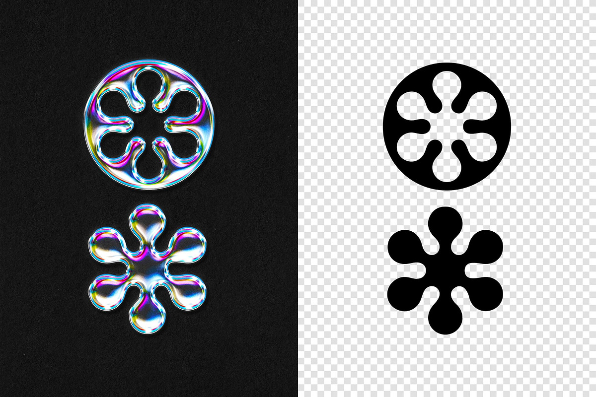 Frutiger Aero Chrome Text Effect, a Layer Style Add-On by Design Squad (Photo 3 of 4)