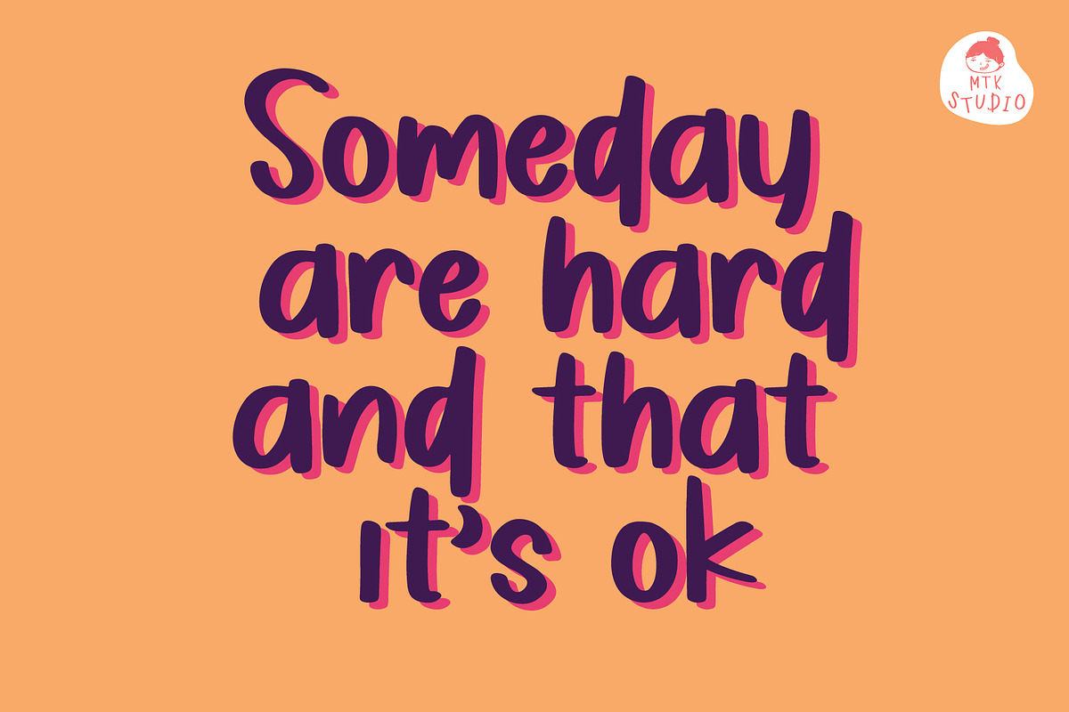 ButterScotch Handwriting Font, a Handwritten Font by MTK Studio (Photo 3 of 6)