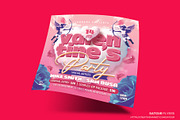 Valentines Day Party Flyer Template, a Flyer Template by Satgur Graphic Design (Thumbnail 5 of 6)