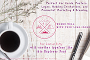 Journal Entry Handwritten Print Font, a Sans Serif Font by Lone Star I&D (Thumbnail 4 of 4)
