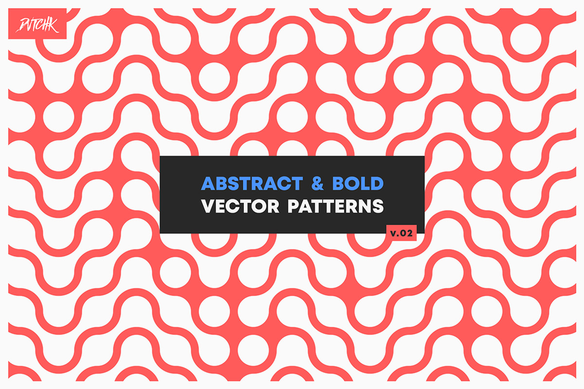 Abstract & Bold Vector Patterns V02, a Pattern Graphic by dvtchk (Photo 7 of 15)