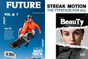 Streak Motion Font, a Slab Serif Font by Creativetacos (Thumbnail 9 of 9)