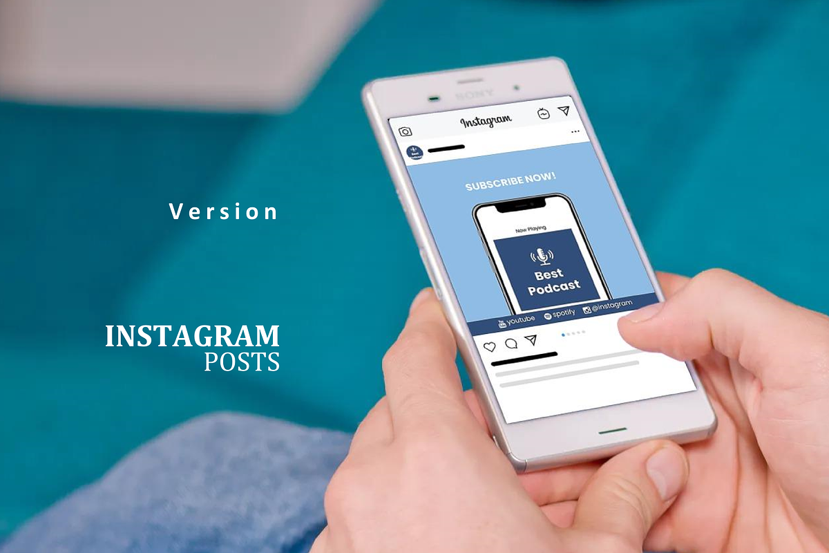 Podcast ig stories and posts keynote, a Social Media Template by rivatxfz (Photo 3 of 4)