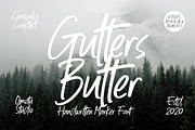 Gutters Butter, a Script Font by Omotu Studio (Thumbnail 14 of 14)