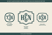 3 Letter Monogram Maker - PS Khlasik, a Sans Serif Font by Para-Scope Design (Thumbnail 3 of 8)