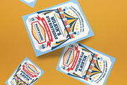 Circus Birthday Invitation, an Invitation Template by graphicook (Thumbnail 3 of 3)
