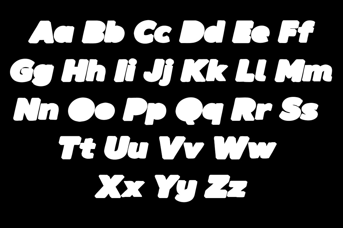 Halftone Retro Font, a Sans Serif Font by Art StoreID (Photo 4 of 14)