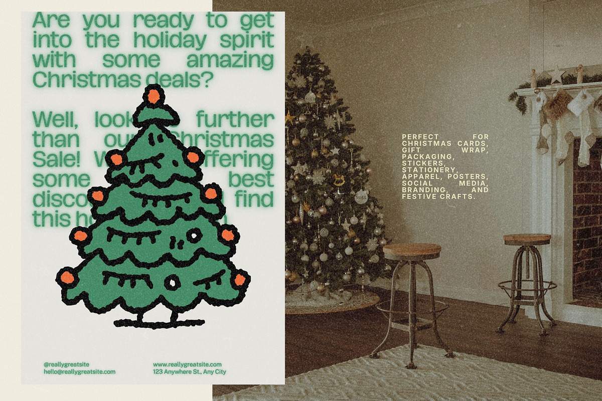 Christmas Series BUNDLE: All 5 in 1, a Seasonal Illustration by Veyla (Photo 64 of 72)