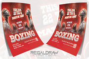 Boxing Sport Flyer, a Flyer Template by regalDRAW (Thumbnail 3 of 4)