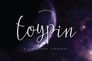 Toypin Typeface