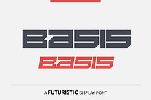 Basis - block font