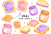 Sketchy Pbj Clipart, an Education Illustration by greywalnutstudio (Thumbnail 1 of 4)