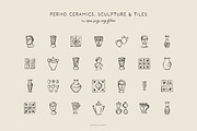CERAMICS & POTTERY illustrations, a Decorative Illustration by Crocus Paperi (Thumbnail 4 of 5)