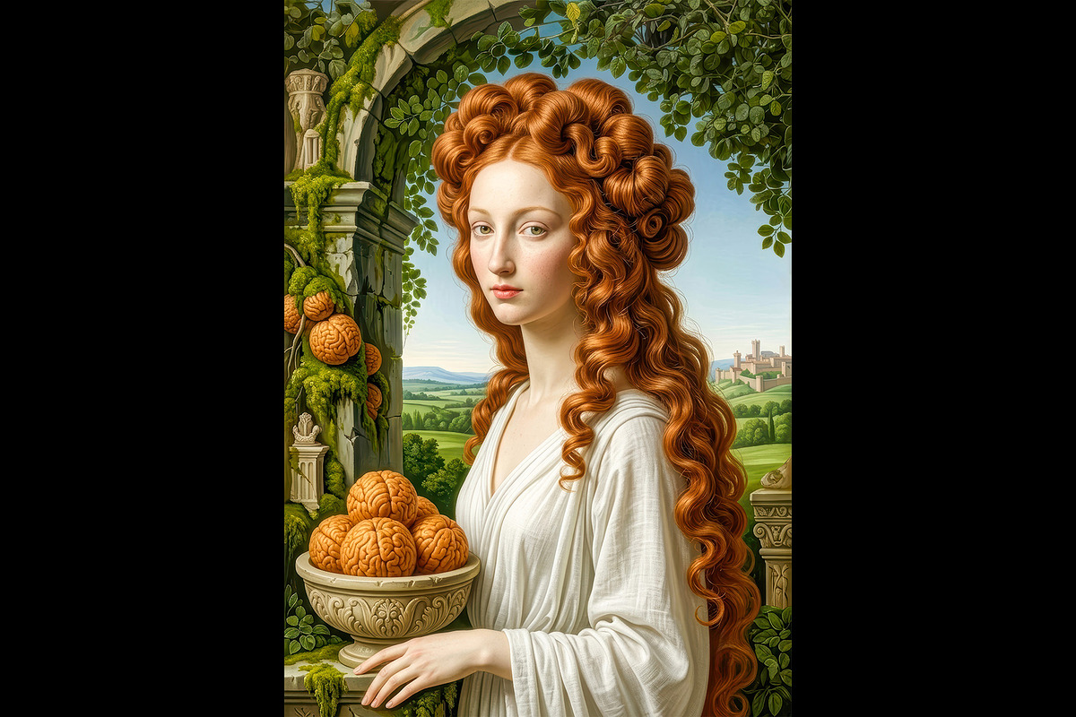 Renaissance Redhead Portrait Bundle, a Person Illustration by StockVerse Creative (Photo 3 of 4)
