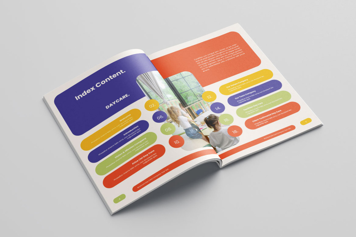 Day Care Brochure Vol.9, a Brochure Template by Bewalrus Studio (Photo 3 of 11)