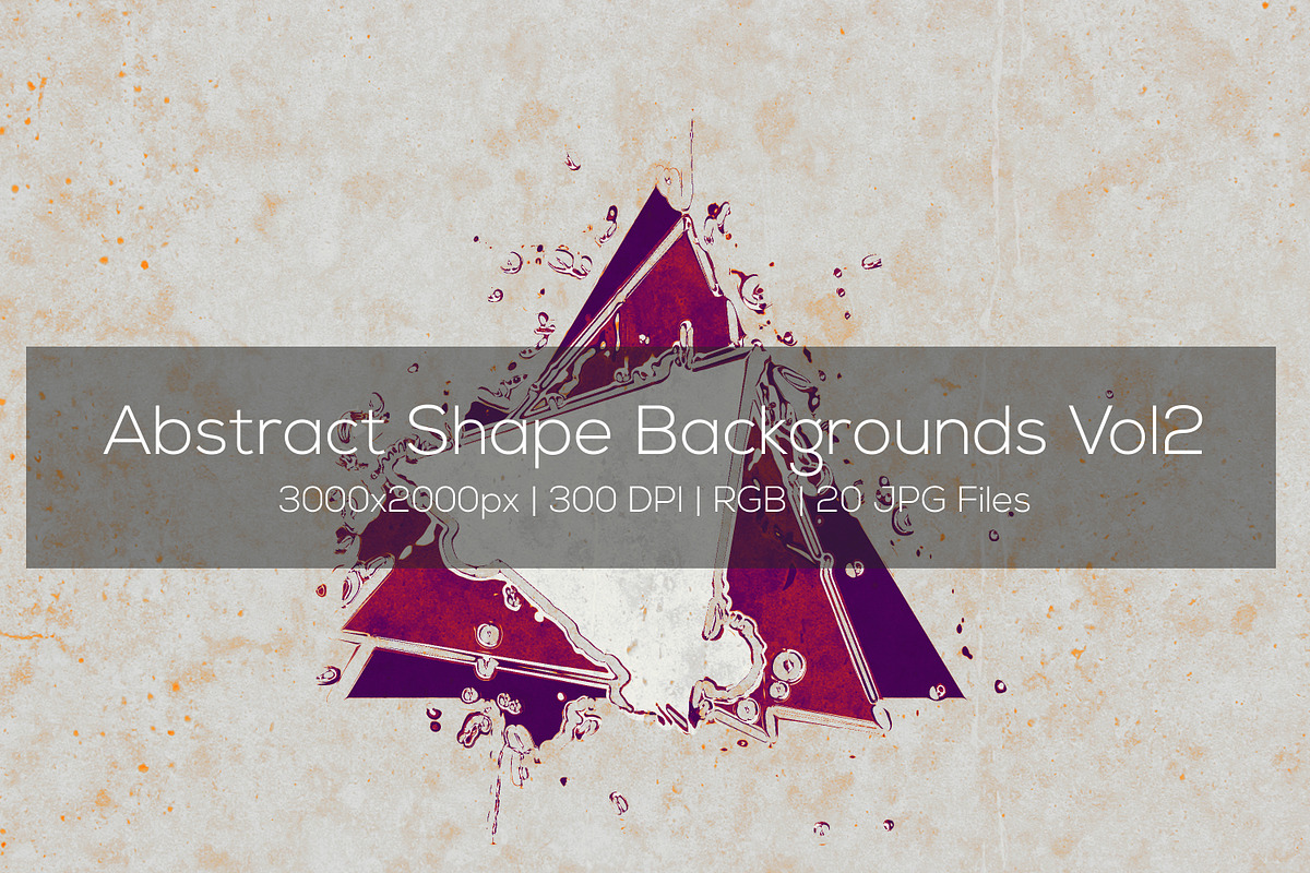 Abstract Shape Backgrounds Vol2, a Texture Graphic by The_DrX