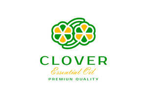 Clover Leaf Logo, a Branding & Logo Template by Buqancreative