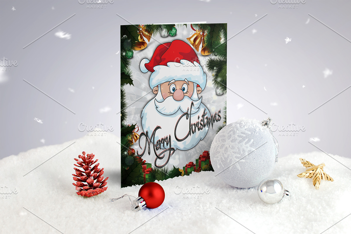 Christmas Card, a Card Template by Design by Mirko (Photo 3 of 6)