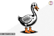 Halloween Goose Skeleton Sublimation, a Graphic by crative8112 (Thumbnail 3 of 10)
