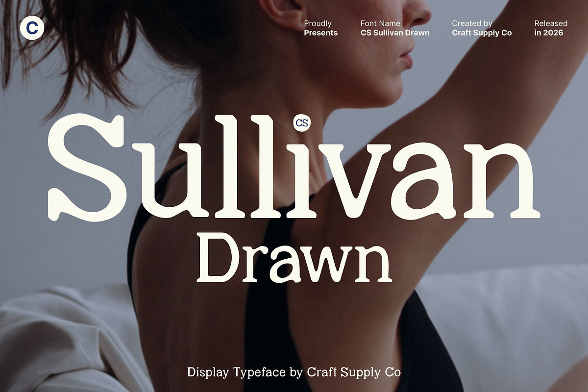 CS Sullivan Drawn, a Serif Font by Craft Supply Co. (Photo 1 of 8)