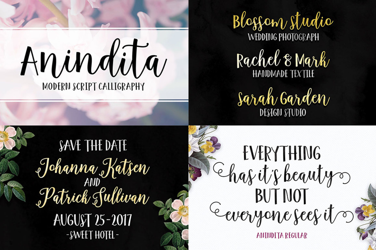 Handwritten Fonts Collection, a Script Font by Areatype (Photo 20 of 62)