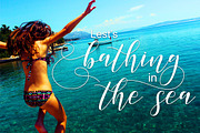 paradise calligraphy modern + Bonus, a Script Font by Teweka (Thumbnail 2 of 8)