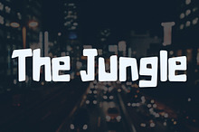 The Jungle typeface