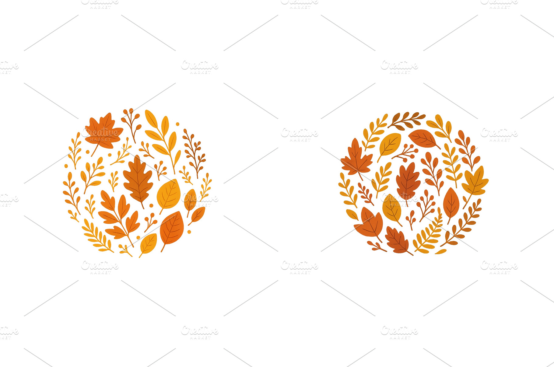 Beautiful autumn leaf designs, a Nature Photo by ZinetroN