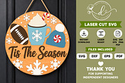 Football and Hot Cocoa Laser Cut SVG, a Work Illustration by Daily.Designs (Thumbnail 2 of 3)