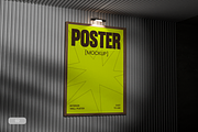 Interior Poster Mockup, an Advertising Mockup by Fourshape (Thumbnail 1 of 6)